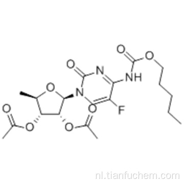 5&#39;-deoxy-5-fluor-N - [(pentoyloxy) carbonyl] cytidine 2 &#39;, 3&#39;-diacetaat CAS 162204-20-8